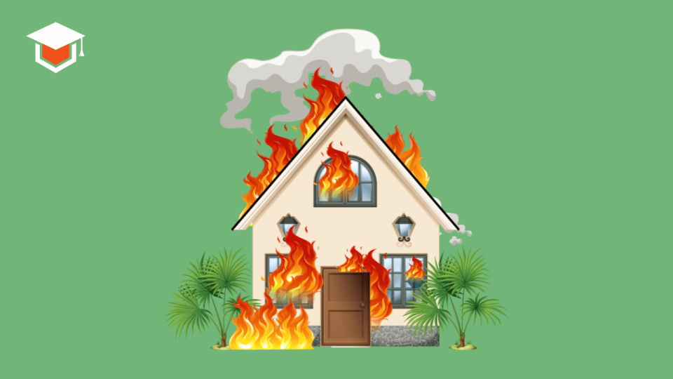 A House on fire