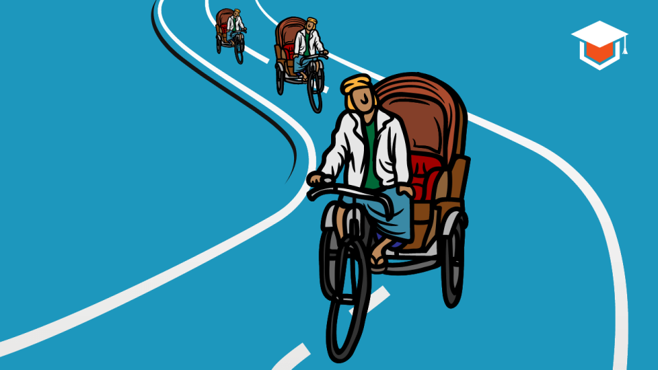 A Rickshaw Puller